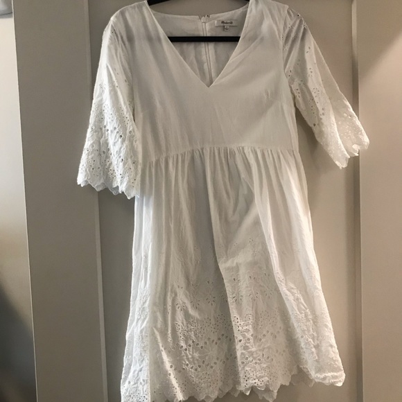 Madewell Dresses & Skirts - Madewell eyelet mini dress Madewell Dresses & Skirts - Madewell eyelet mini dress